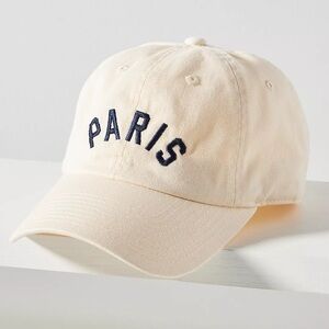 Anthropologie The Wanderlust Paris Baseball Cap